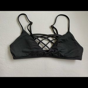 L*SPACE crisscross bikini top